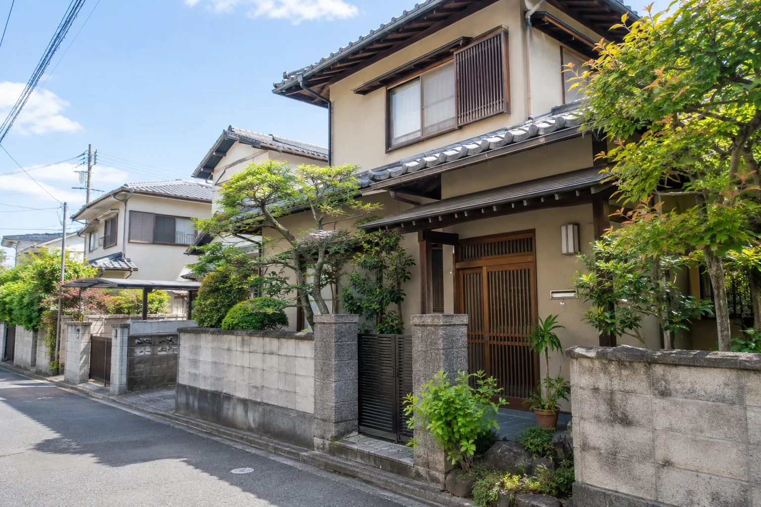 手入れされた日本家屋のイメージ